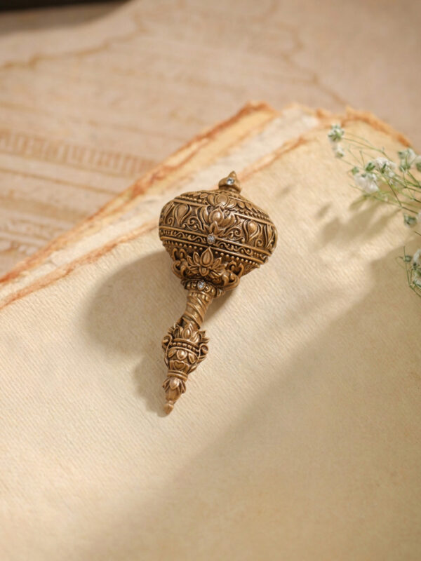 Hanuman Gada Brooch